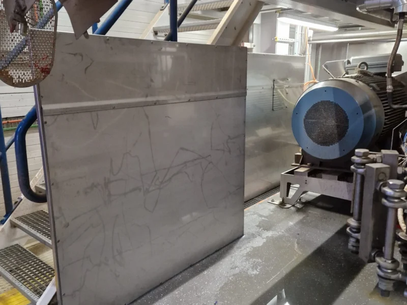 Beschermpanelen productielijn in inox